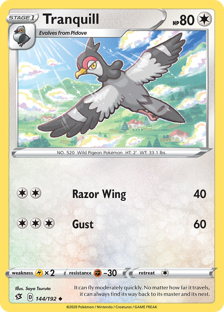 Tranquill⁣ - Rebel Clash⁣ (Uncommon)⁣ [144] English / Near Mint / Normal