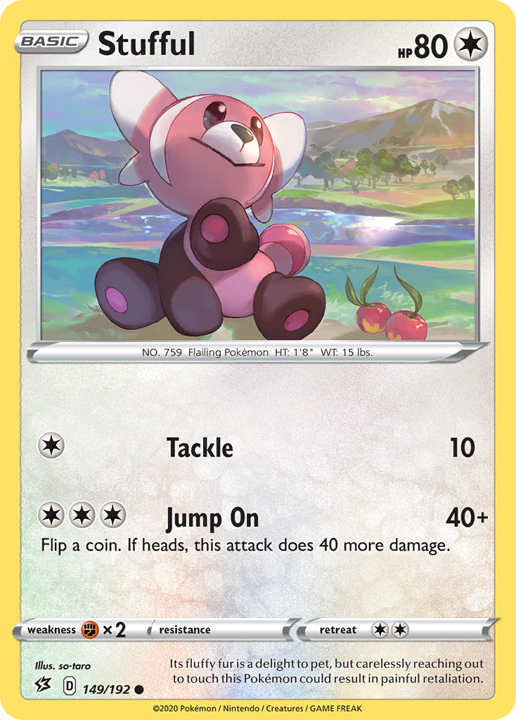 Stufful⁣ - Rebel Clash⁣ (Common)⁣ [149] English / Near Mint / Reverse-Holo Normal