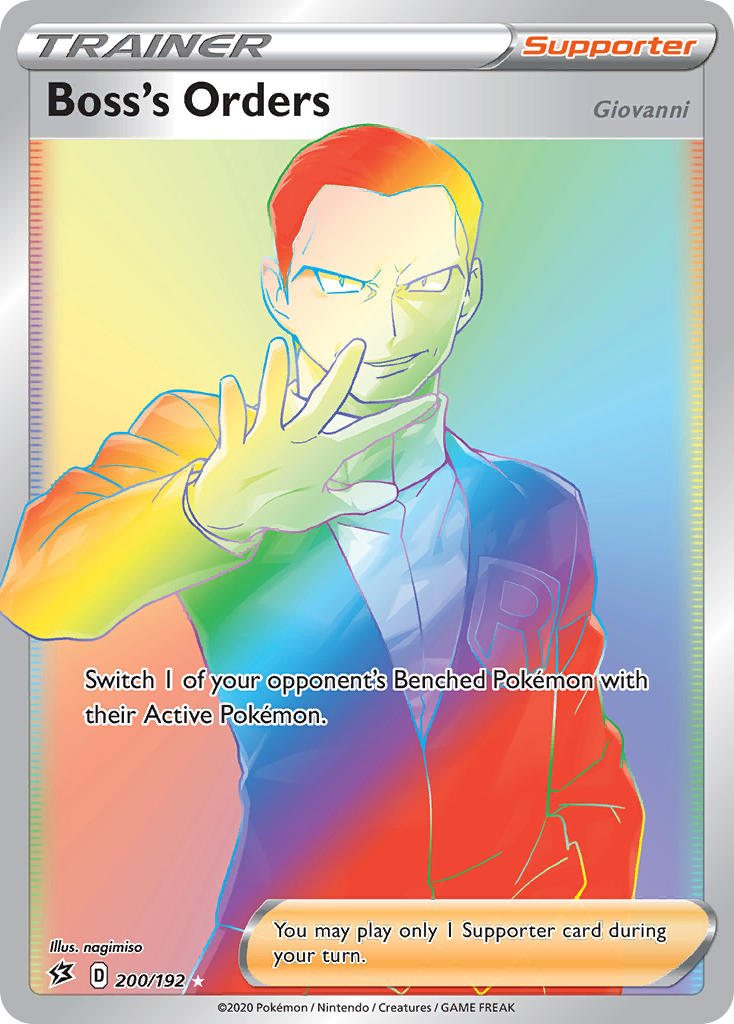 Boss's Orders⁣ - Rebel Clash⁣ (Secret Rare)⁣ [200] English / Near Mint / Normal