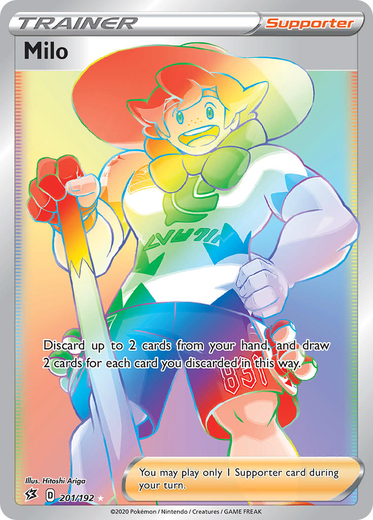 Milo⁣ - Rebel Clash⁣ (Secret Rare)⁣ [201] English / Near Mint / Normal