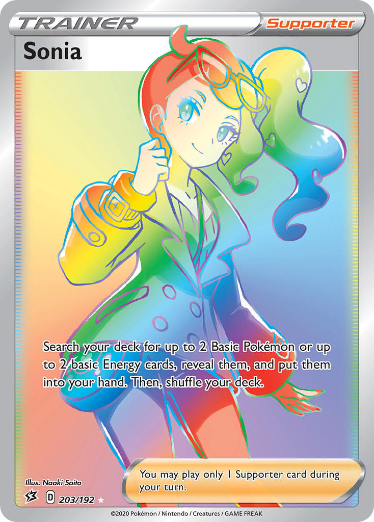 Sonia⁣ - Rebel Clash⁣ (Secret Rare)⁣ [203] English / Near Mint / Normal