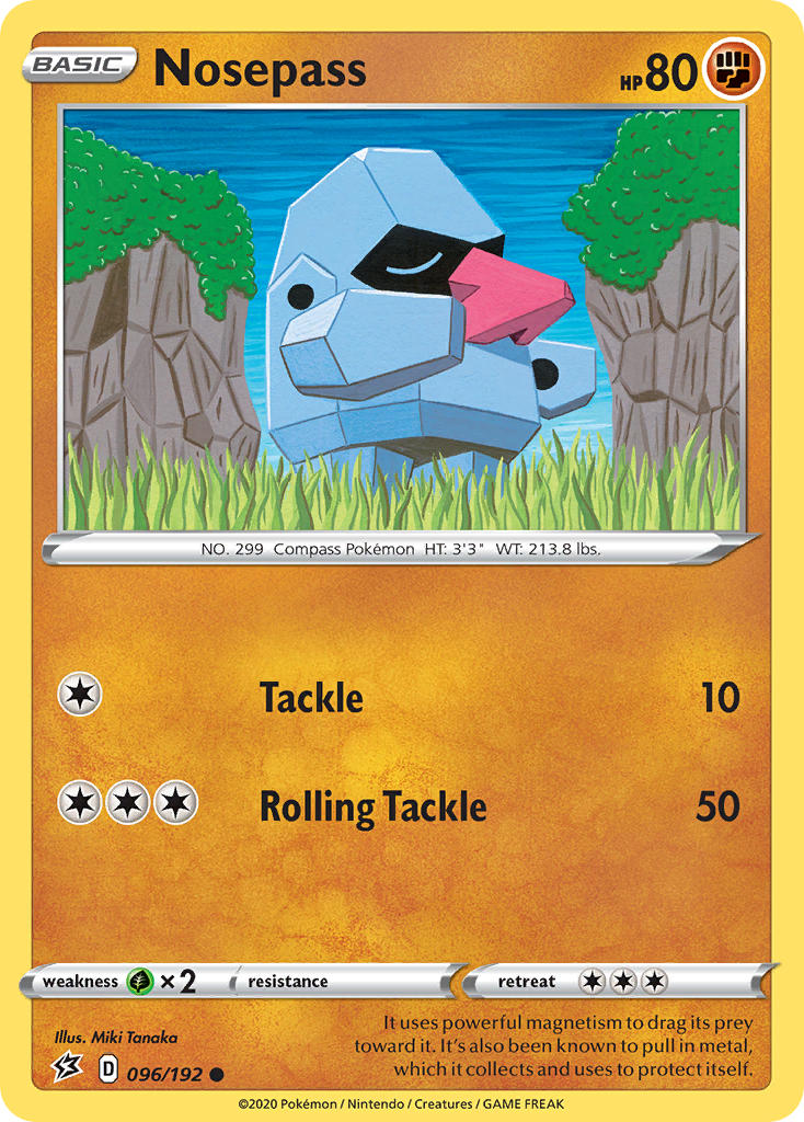 Nosepass⁣ - Rebel Clash⁣ (Common)⁣ [96] English / Near Mint / Normal