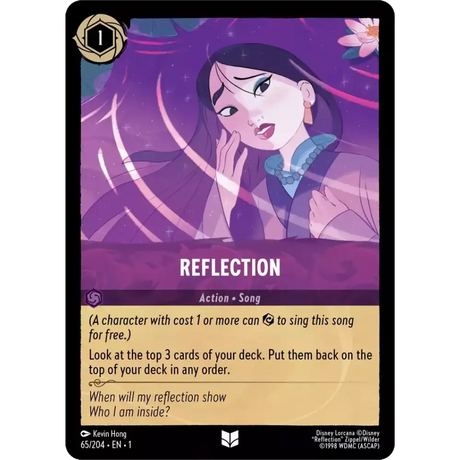 Reflection (Uncommon) - 65/204 - Disney Lorcana Singles