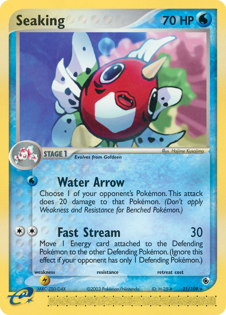 Seaking⁣ - EX Ruby & Sapphire⁣ (Rare)⁣ [21] English / Good / Normal