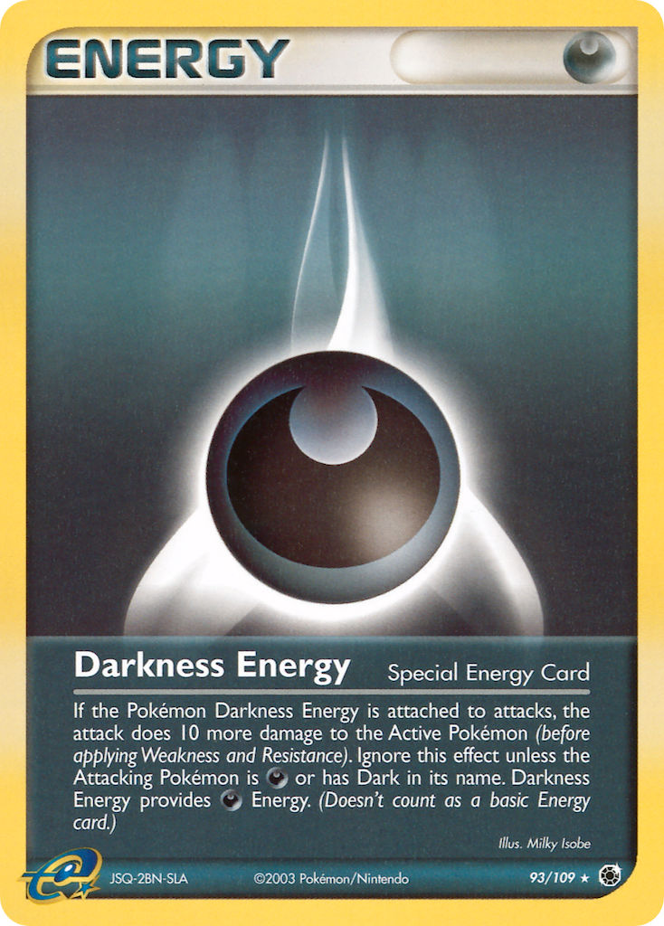 Darkness Energy⁣ - EX Ruby & Sapphire⁣ (Rare)⁣ [93] English / Light Played / Normal