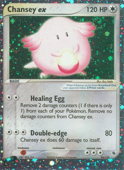 Chansey ex⁣ - EX Ruby & Sapphire⁣ (Ultra Rare)⁣ [96] English / Poor / Normal
