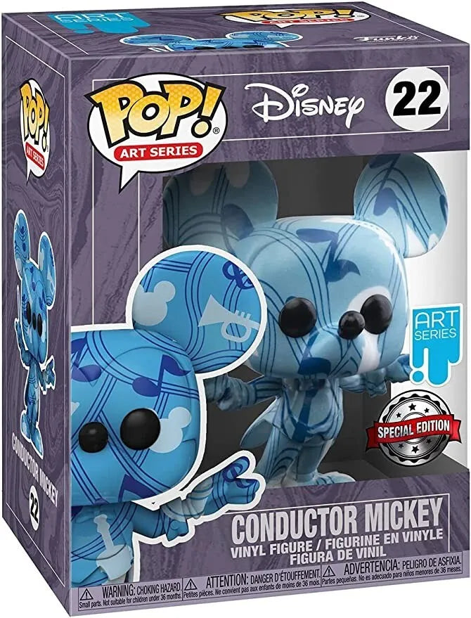 Funko POP! - Art Series: Disney, Conductor Mickey Mouse #22 (inkl. Hard Acrylic Box)