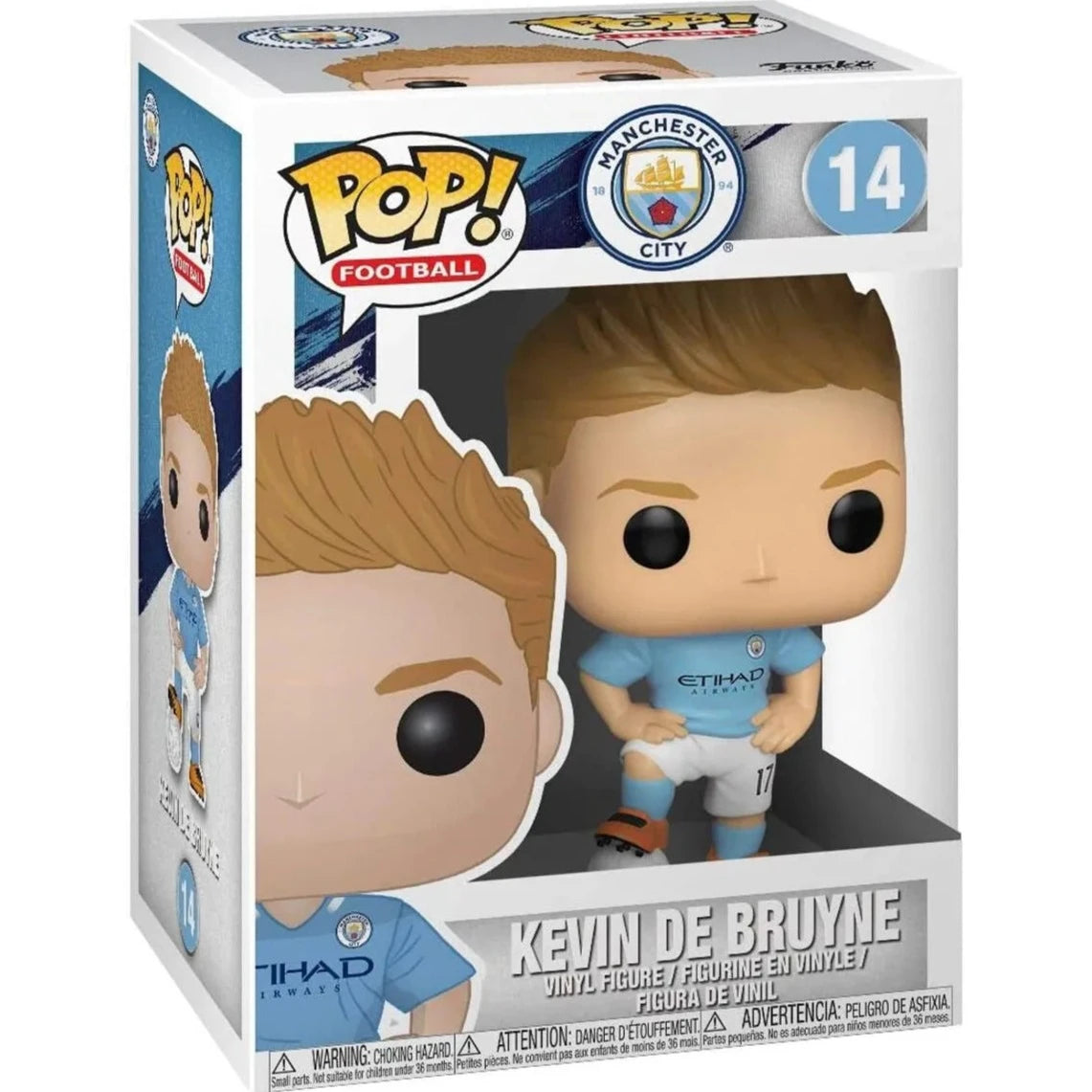 Funko POP! - Manchester City F.C.: Kevin De Bruyne #14