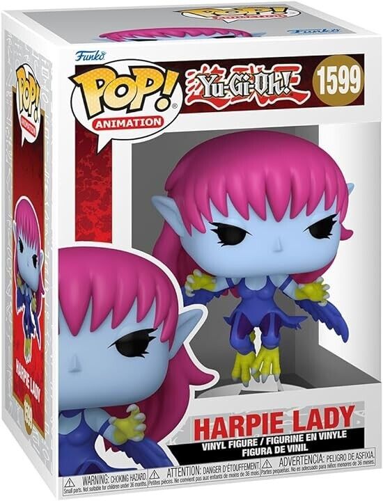 Funko POP! Yu-Gi-Oh! Harpie Lady #1599 Figur