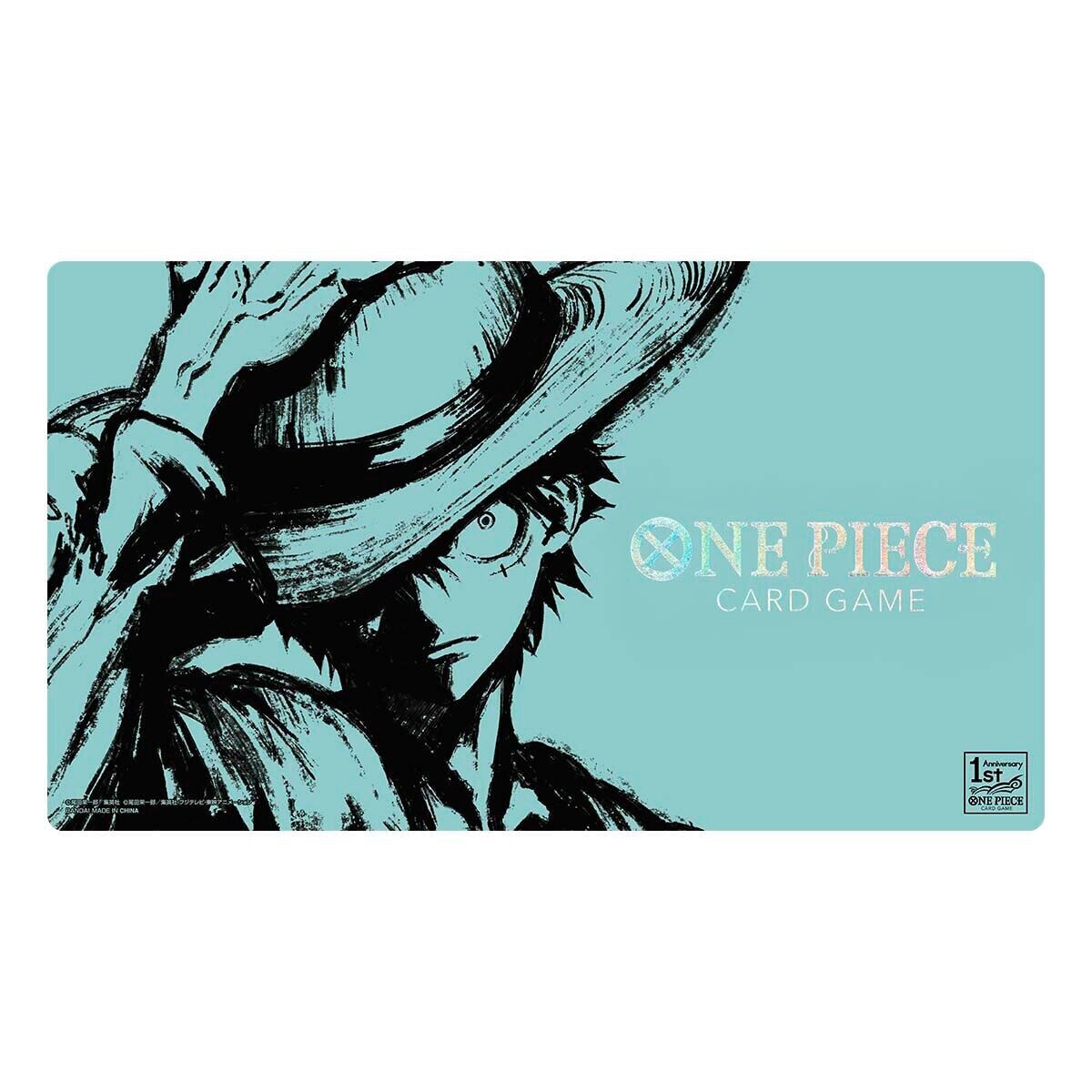 One Piece Card Game: 1st Anniversary Playmat - Monkey D. Luffy