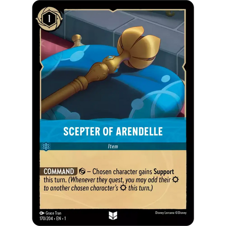 Scepter of Arendelle (Uncommon) - 170/204 - Disney Lorcana