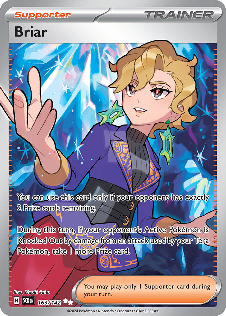 Briar⁣ - Stellar Crown⁣ (Ultra Rare)⁣ [163] English / Near Mint / Normal