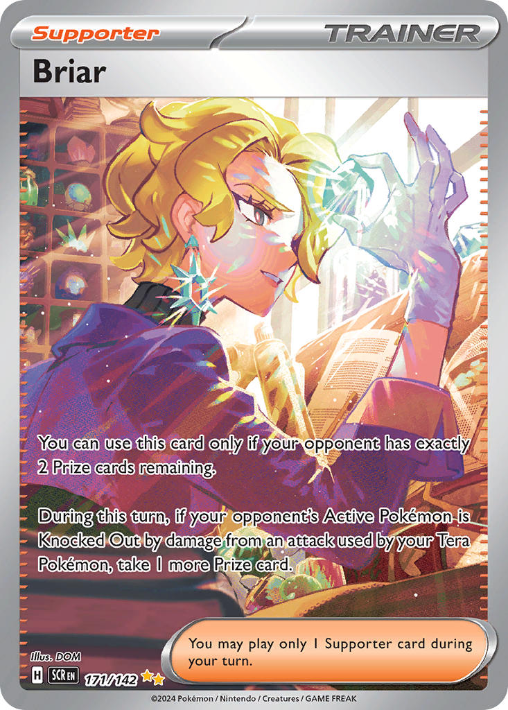 Briar⁣ - Stellar Crown⁣ (Special Illustration Rare)⁣ [171] English / Near Mint / Normal