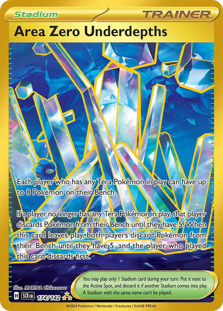 Area Zero Underdepths⁣ - Stellar Crown⁣ (Secret Rare)⁣ [174] English / Near Mint / Normal