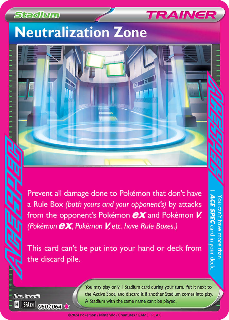 Neutralization Zone⁣ - Shrouded Fable⁣ (ACE Rare)⁣ [060] English / Near Mint / Normal