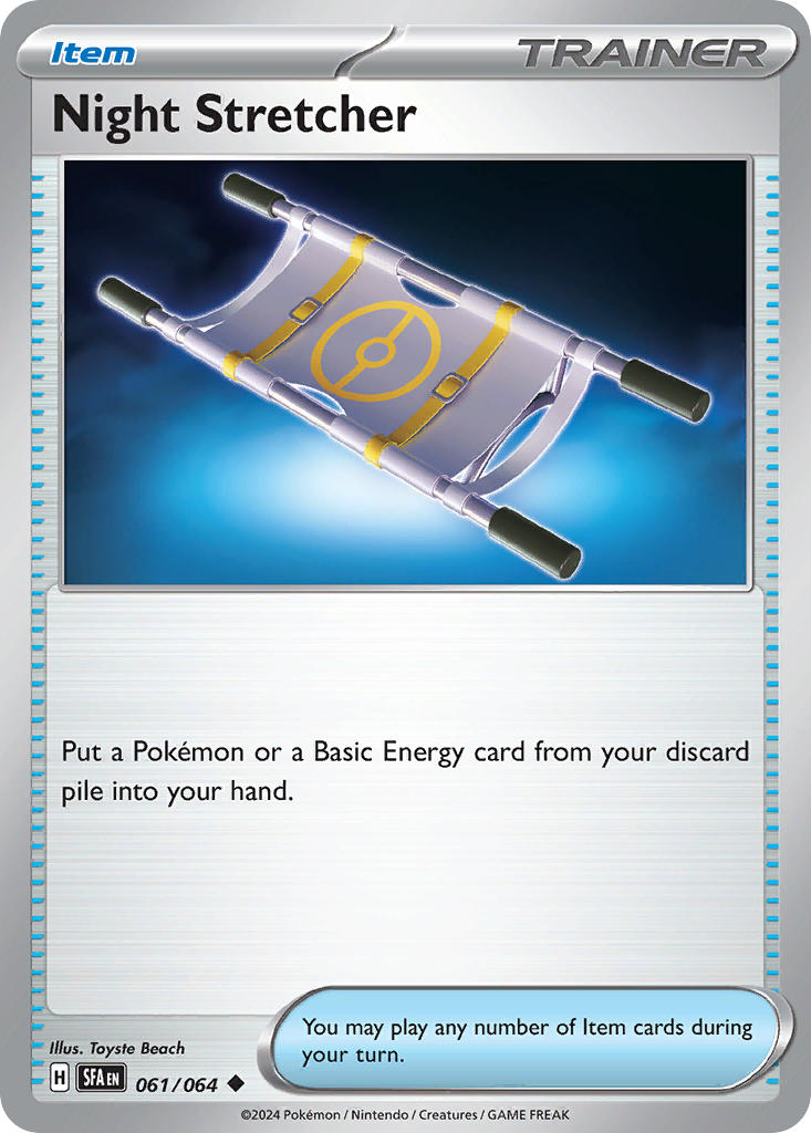 Night Stretcher⁣ - Shrouded Fable⁣ (Uncommon)⁣ [061] English / Near Mint / Reverse-Holo Normal