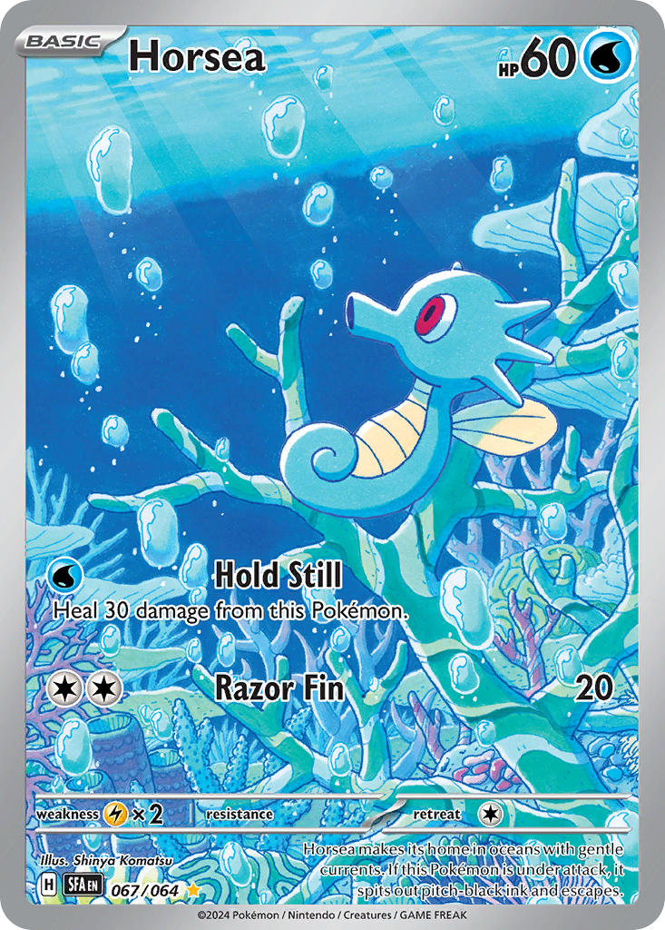 Horsea - Shrouded Fable (Illustration Rare) [SFA-067] English / Near Mint / Normal