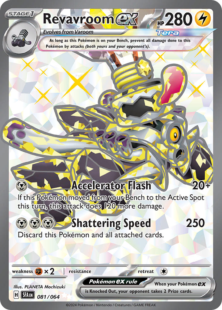 Revavroom ex⁣ - Shrouded Fable⁣ (Ultra Rare)⁣ [081] English / Near Mint / Normal