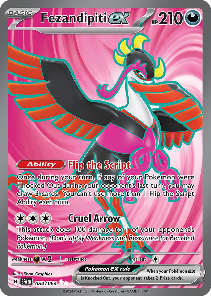 Fezandipiti ex - Shrouded Fable (Ultra Rare) [SFA-084] English / Near Mint / Normal