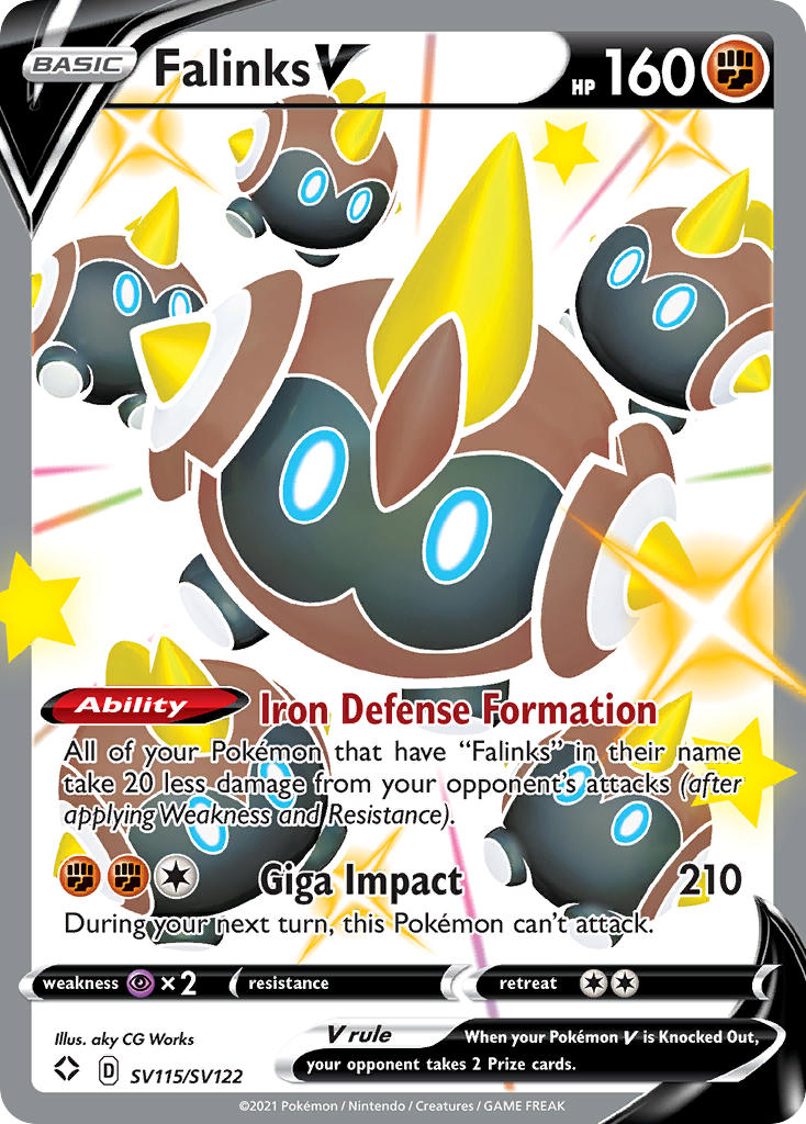 Falinks V - Shining Fates (Secret Rare) [SHF-SV115] English / Near Mint / Normal