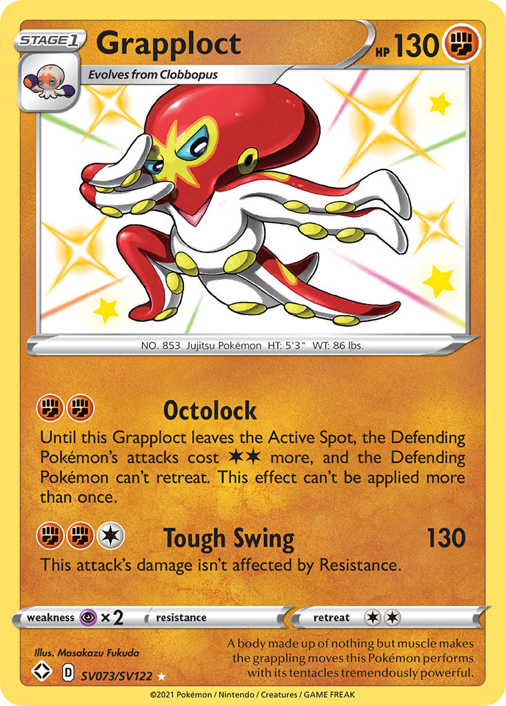 Grapploct - Shining Fates (Secret Rare) [SHF-SV73] English / Near Mint / Normal