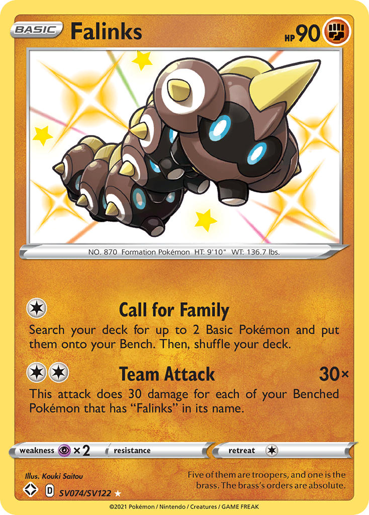 Falinks - Shining Fates (Secret Rare) [SHF-SV74] English / Near Mint / Normal