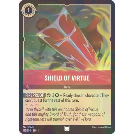 Shield of Virtue - Foil (Uncommon) - 135/204 - Disney