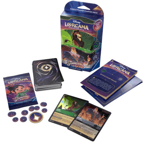 Lorcana TCG: Set 5 - Shimmering Skies - Starter Deck: Emerald/Steel (Scar & Kronk)