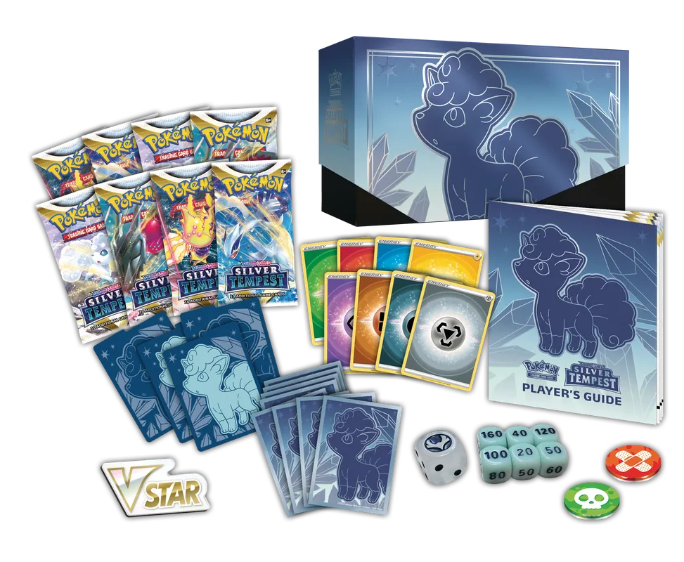 Pokémon TCG: Sword & Shield: Silver Tempest - Elite Trainer Box