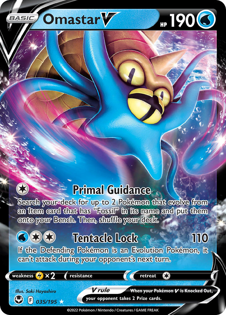 Omastar V - Silver Tempest (Ultra Rare) [SIT-035] English / Near Mint / Normal