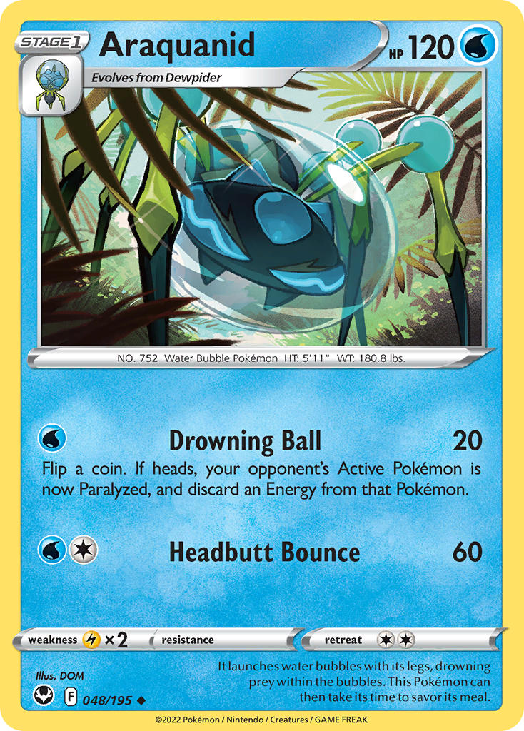 Araquanid - Silver Tempest (Uncommon) [SIT-048] English / Near Mint / Normal
