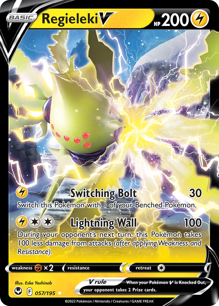 Regieleki V - Silver Tempest (Ultra Rare) [SIT-057] English / Near Mint / Normal
