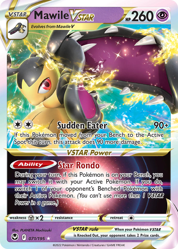 Mawile VSTAR - Silver Tempest (Ultra Rare) [SIT-071] English / Near Mint / Normal
