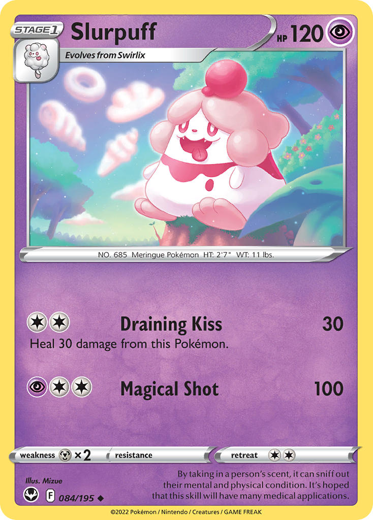 Slurpuff - Silver Tempest (Uncommon) [SIT-084] English / Near Mint / Normal
