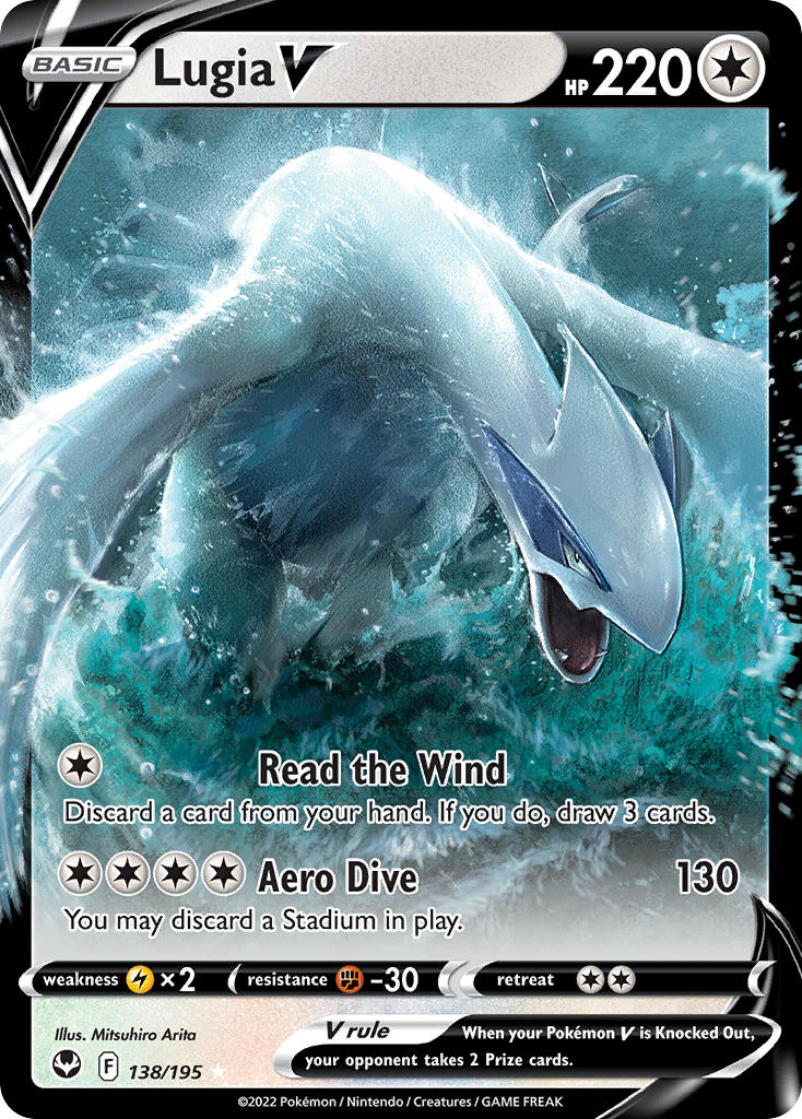 Lugia V - Silver Tempest (Ultra Rare) [SIT-138] English / Near Mint / Normal