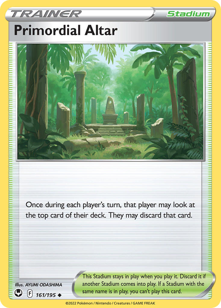 Primordial Altar - Silver Tempest (Uncommon) [SIT-161] English / Near Mint / Normal