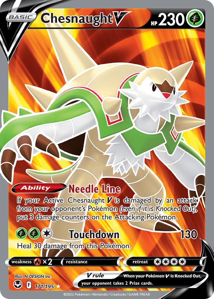 Chesnaught V - Silver Tempest (Ultra Rare) [SIT-171] English / Near Mint / Normal