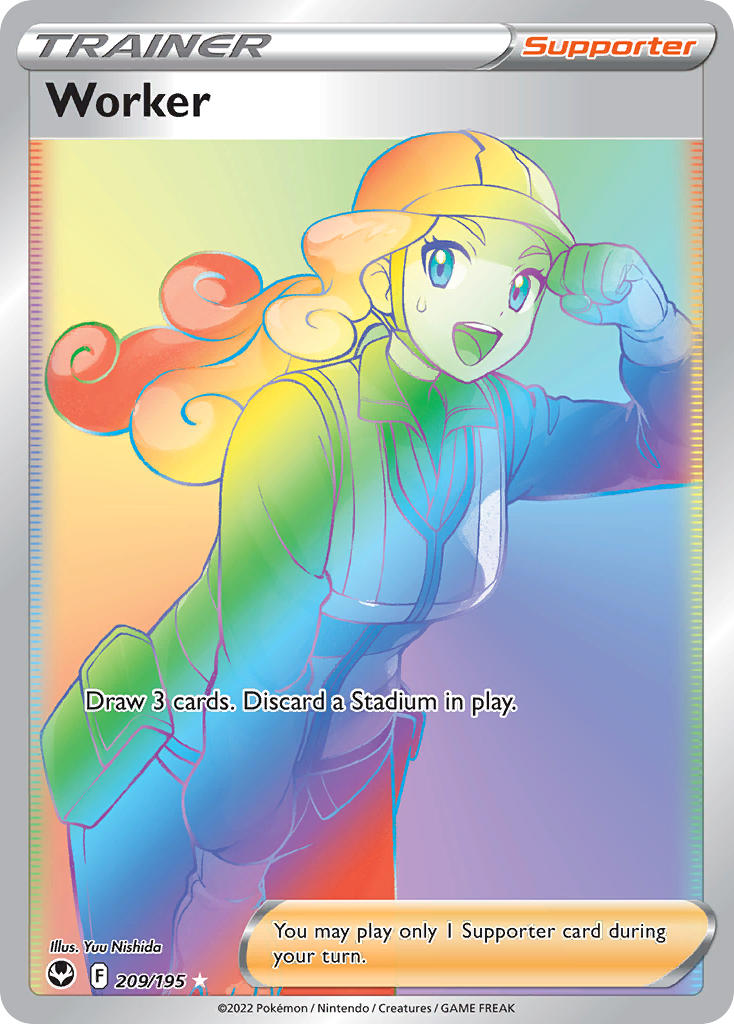 Worker - Silver Tempest (Secret Rare) [SIT-209] English / Near Mint / Normal