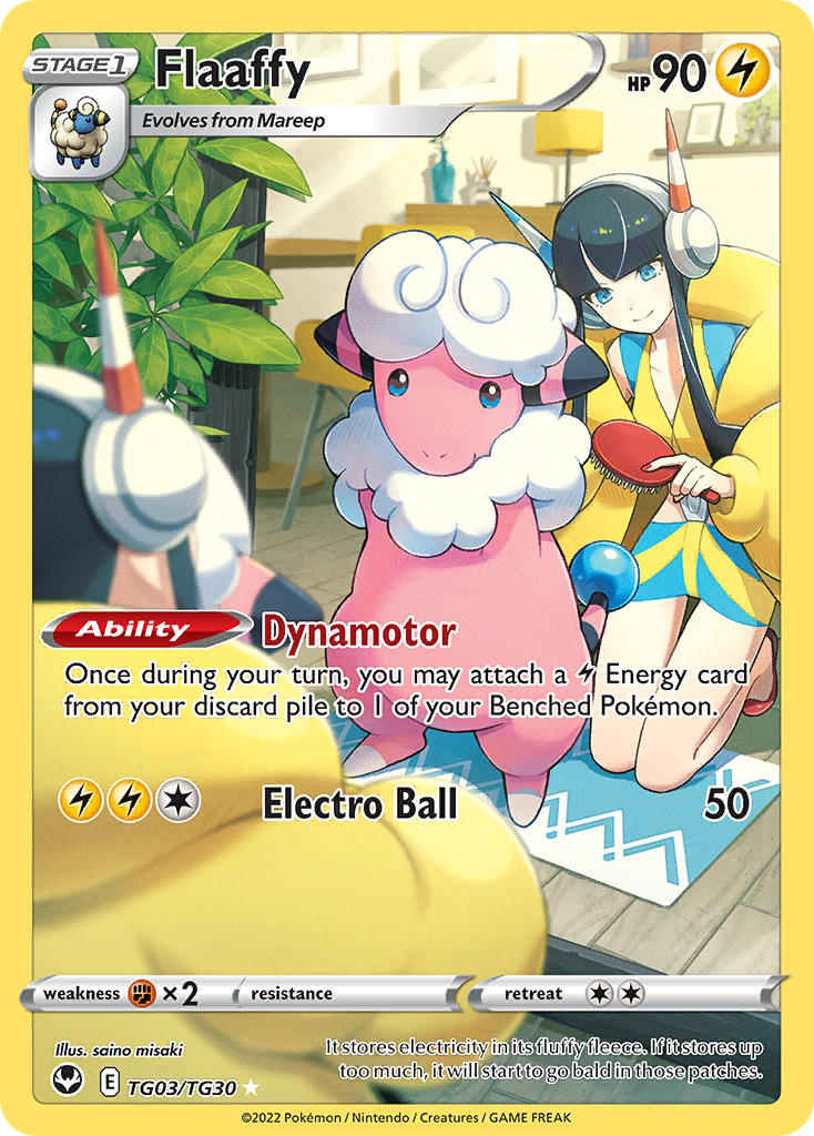 Flaaffy - Silver Tempest (Holo Rare) [SIT-TG03] English / Near Mint / Normal