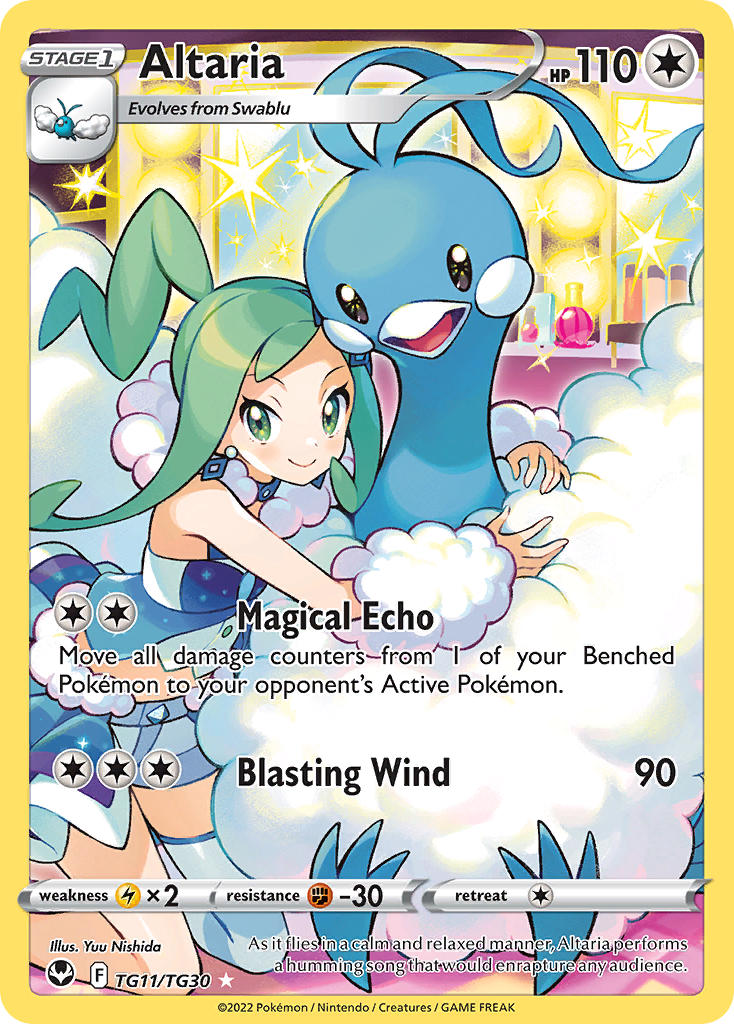 Altaria - Silver Tempest (Holo Rare) [SIT-TG11] English / Near Mint / Normal