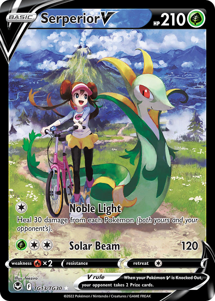 Serperior V - Silver Tempest (Ultra Rare) [SIT-TG13] English / Near Mint / Normal