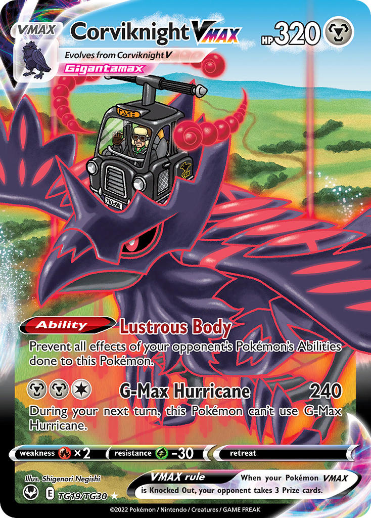 Corviknight VMAX - Silver Tempest (Ultra Rare) [SIT-TG19] English / Near Mint / Normal