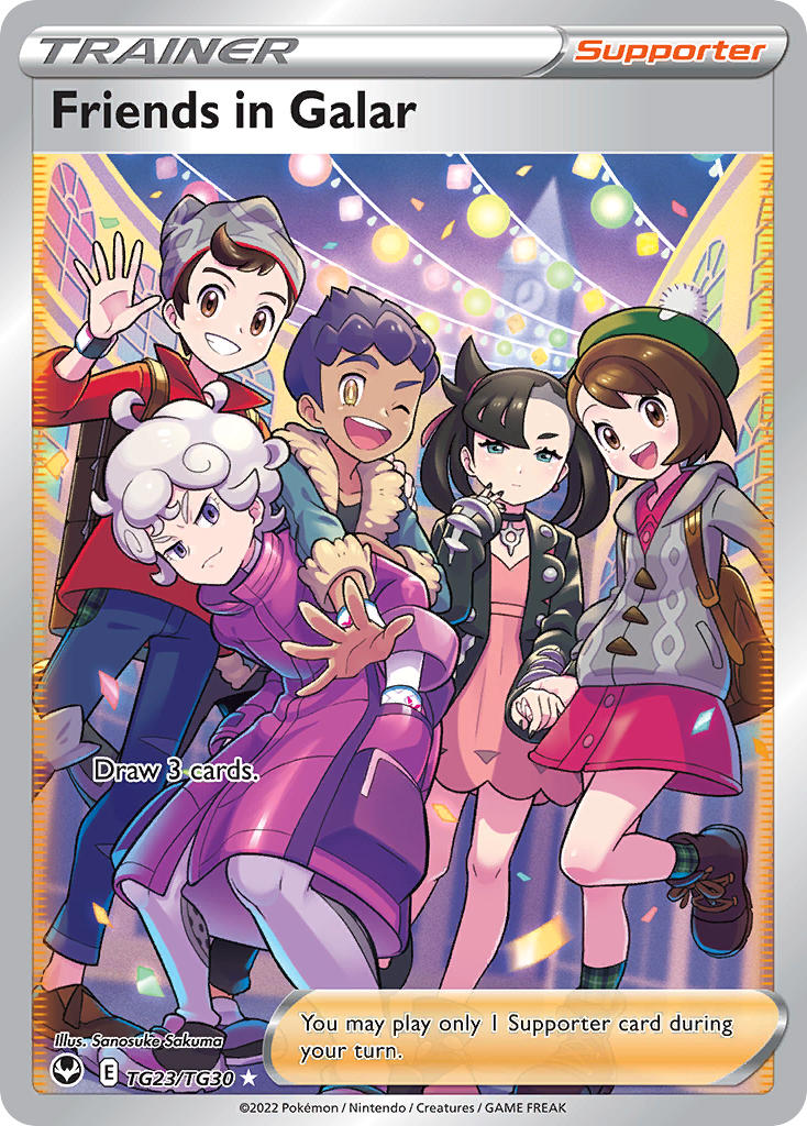 Friends in Galar⁣ - Silver Tempest⁣ (Ultra Rare)⁣ [TG23] English / Near Mint / Normal