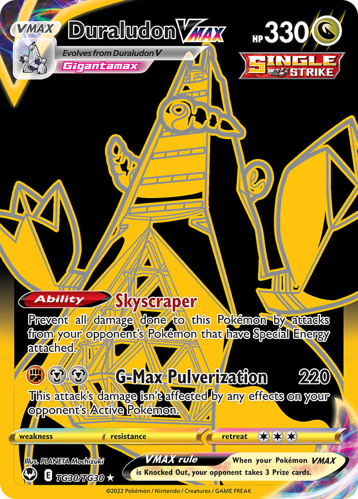 Duraludon VMAX - Silver Tempest (Secret Rare) [SIT-TG30] English / Near Mint / Normal