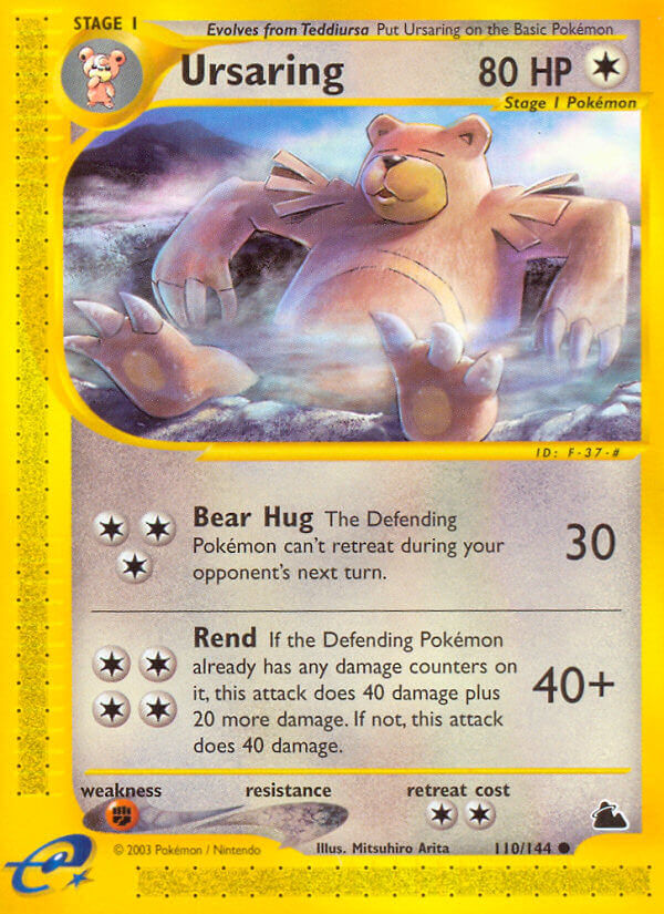 Ursaring⁣ - Skyridge⁣ (Common)⁣ [110] English / Near Mint / Normal