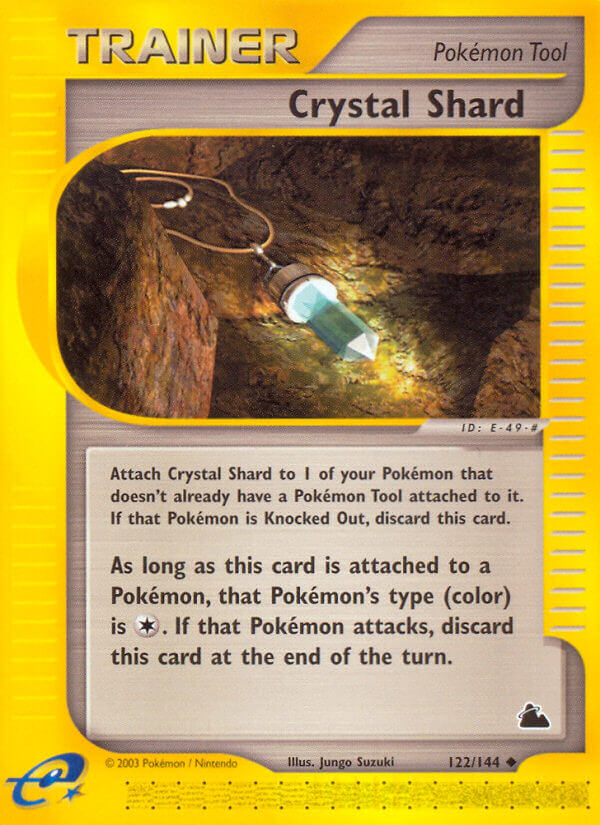 Crystal Shard⁣ - Skyridge⁣ (Uncommon)⁣ [122] English / Played / Normal