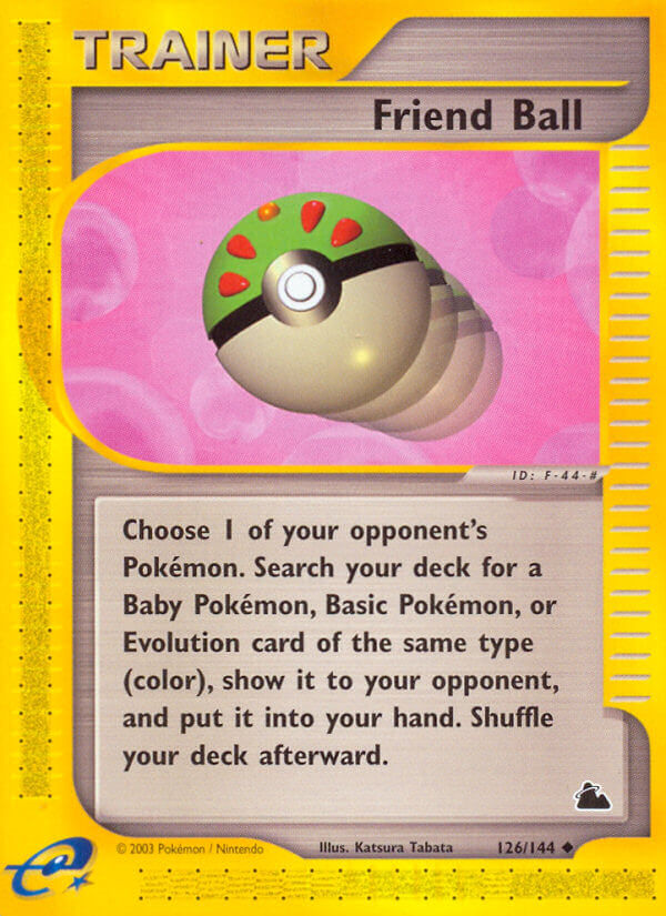 Friend Ball⁣ - Skyridge⁣ (Uncommon)⁣ [126] English / Poor / Normal