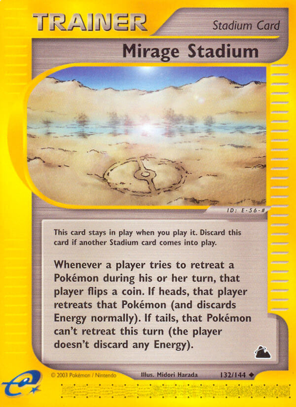 Mirage Stadium⁣ - Skyridge⁣ (Uncommon)⁣ [132] English / Light Played / Normal