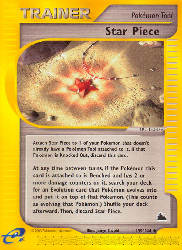 Star Piece⁣ - Skyridge⁣ (Uncommon)⁣ [139] English / Played / Normal