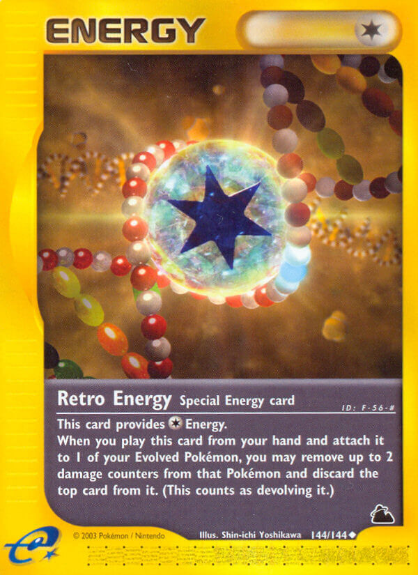 Retro Energy⁣ - Skyridge⁣ (Uncommon)⁣ [144] English / Played / Normal